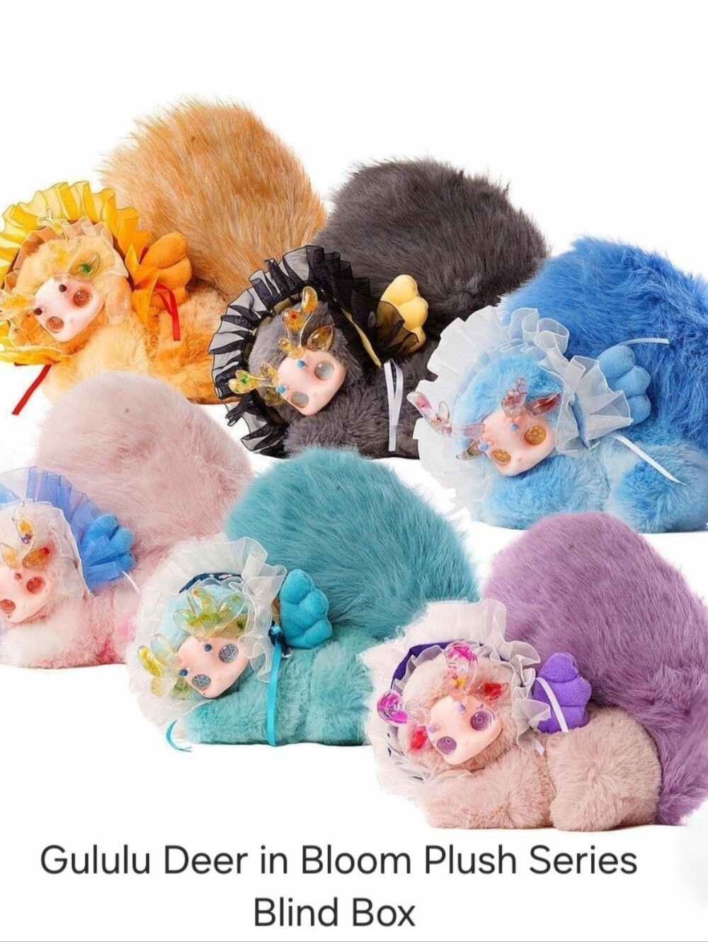 NIB Gululu "Deer In Bloom" Plush Series Blind Box